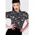 Ženska srajca KILLSTAR - The Heat Button Up - Black/White - KSRA010896