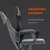 CANYON  gaming chair Flow MCH01 Mesh Black Orange CNE-MCH01