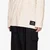 Majice Y-3 Pleated Oversized Long Sleeve Tee Chalk White XL