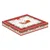 Star-shaped platter, porcelain, 22.5 x 22.5cm, Christmas Heritage -