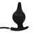 Rimba Electro Play E-Stim Anal Plug with Pump Bi-Polar Black