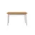 Hanah Home Trpezarijski sto Oliver Open 120x77x75cm Beli