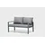 Hanah Home Baštenski set Siena, Antracit