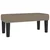 Vidaxl Box spring postelja z vzmetnico taupe 90x190 cm blago