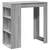 Barski stol s stalcima boja hrasta sonome 102x50x103,5cm drveni