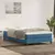 Box Spring krevet bez madraca tamnoplavi 120x210 cm samt