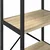 Polica Sonoma hrast 56 x 34 x 133,5 cm Konstruirano drvo