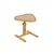 Hanah Home pomoćni sto Opus Ucgen 46, 46 cm, hrast / travertin