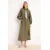 Trendyol Modest Ženska haljina Tctss26Eb00077, Kaki