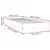Vidaxl Box spring postelja brez vzmetnico temno modra 80x220 cm žamet