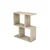 Hanah home Klub sto Zet 45x51,4x17cm Bež
