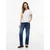 Tommy Jeans Majica Linear Logo mornarska/rdeča/bela