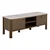 Rjava TV omarica v hrastovem dekorju 120x45x40 cm Southampton – Actona