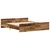 vidaXL Posteljni okvir brez vzmetnice star les 160x200 cm