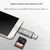 Chuanyu USB čitač kartica, Type-C SD/TF