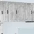 Vidaxl Omarica na steni LUCCA Betonsko siva 80 x 31 x 80 cm