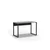 HANAH HOME Radni sto Inna Retro Grey Black