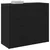 Kreveta s ladicama Crni hrast 80 x 33 x 70 cm Konstruirano drvo
