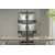 Gembird MA-D2-02 Gembird Podesivi vertikalni stoni drzač za dva monitora, tilt, 17-32, 2x9kg, Crni