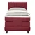 Boxspring Krevet Dixon 90/200 cm , boja crnog vina
