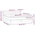 Vidaxl Box spring postelja z vzmetnico temno modra 180x200 cm žamet