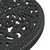 Vidaxl Vrtnik Bistro Set 3 szt. Črna Aluminij