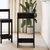 Stol za bar Crni hrast 51 x 50 x 103,5 cm Konstruirano drvo