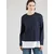 SELECTED FEMME Majica ESSENTIAL, modra