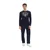 TOM TAILOR Majica  temno modra / bela