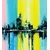 Tapeta oljna slika mesta - 245x270