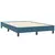 Box Spring krevet bez madraca tamnoplavi 120x210 cm samt