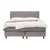 Boxspring Krevet Primo 180/200 cm , tamnosiva