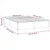 Vidaxl Box spring postelja z vzmetnico taupe 140x200 cm blago