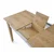 Hanah Home Trpezarijski sto Cunda - 2982, 140x75x80 cm, Hrast
