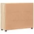 Kreveta s policom FLORIN Sonoma hrast 88,5 x 30,5 x 73 cm
