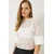 Bianco Lucci Ženska bluza na kratake rukave 60284020, Okrugli izrez, Bela