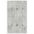 Krevet s ladicama Betonski sivi 120 x 200 cm Konstruirano drvo
