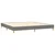 Vidaxl Box spring postelja z vzmetnico temno siva 200x200 cm blago
