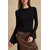 Trendyol Milla Ženska bluza, Crna