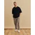 DAN FOX APPAREL Majica Erik, črna