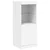 Komoda s LED svjetlima bijela 41x37x100 cm