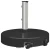 Baza za suncobran Crna O 45 x 37.5 cm Granit