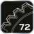 Ratchet 1/2, 360°, 72T 08-546