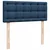 Vidaxl Box spring postelja z vzmetnico modra 120x190 cm blago