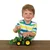 Klein Traktor John Deere z 2 prikolicama, za priklapljanje