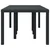 Stol za vrt Antracit 250 x 100 x 73 cm poliratan