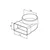 HACO Prehodni del Piece transition elbow CKZ, 100/110 x 55 mm 0631