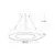 Braytron LED visilica BRY-BLADE-PD-OKRUGLA-CRNAC-45W-3U1