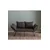 Atelier del Sofa Dvosed na razvlačenje Viper 2, Tamnosivi