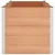 Vidaxl Vrtna visoka greda Rjava 250 x 100 x 91 cm